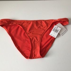 Swimsuit Bottoms Size Large Red NWT Gibson Latimer